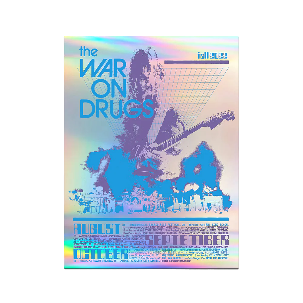 Fall 2022 Tour Holographic Poster